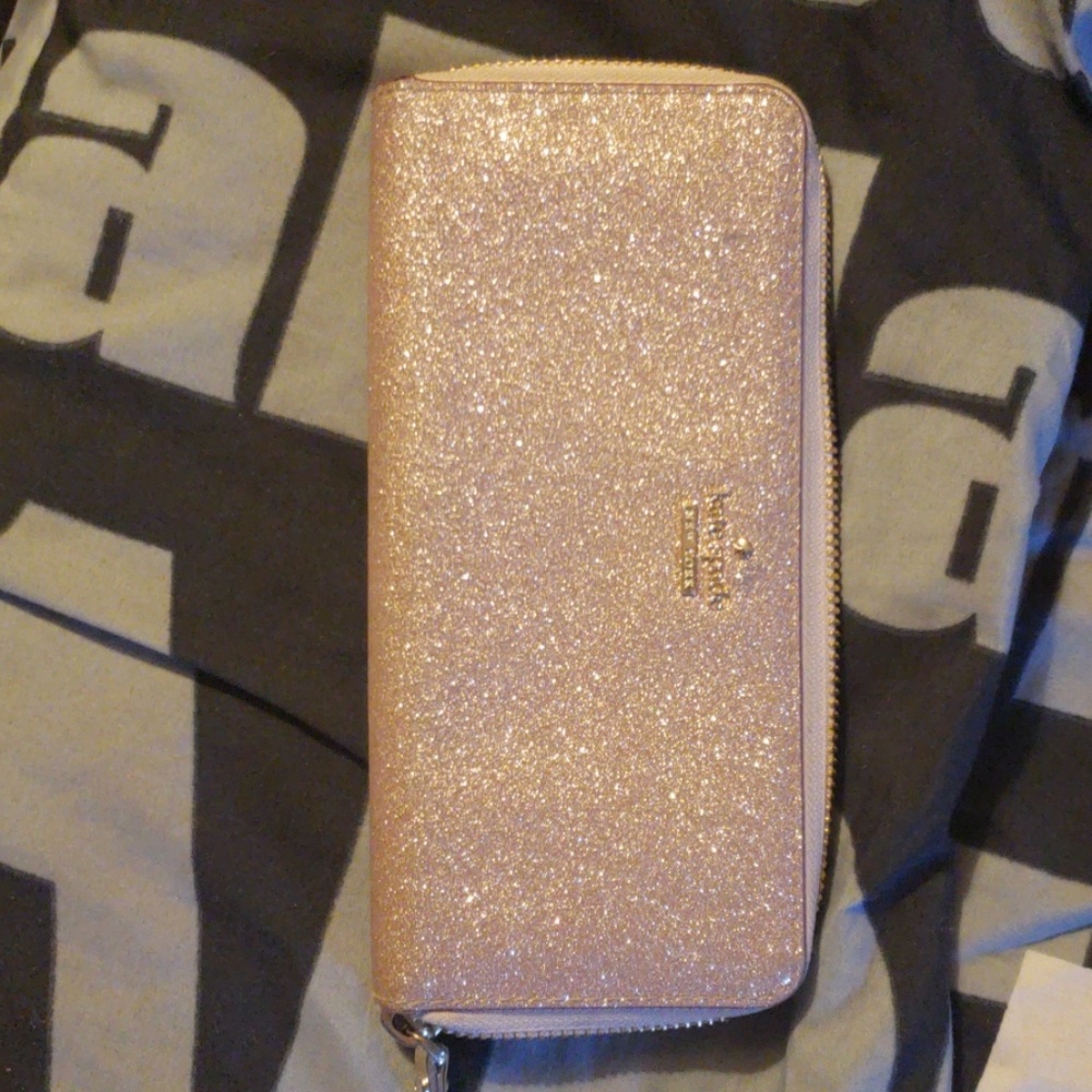 Kate spade glitter wallet